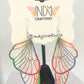 Sheer Butterfly Earrings