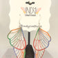 Sheer Butterfly Earrings