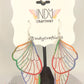 Sheer Butterfly Earrings