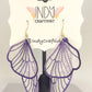 Sheer Butterfly Earrings