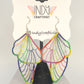 Sheer Butterfly Earrings