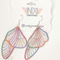 Sheer Butterfly Earrings