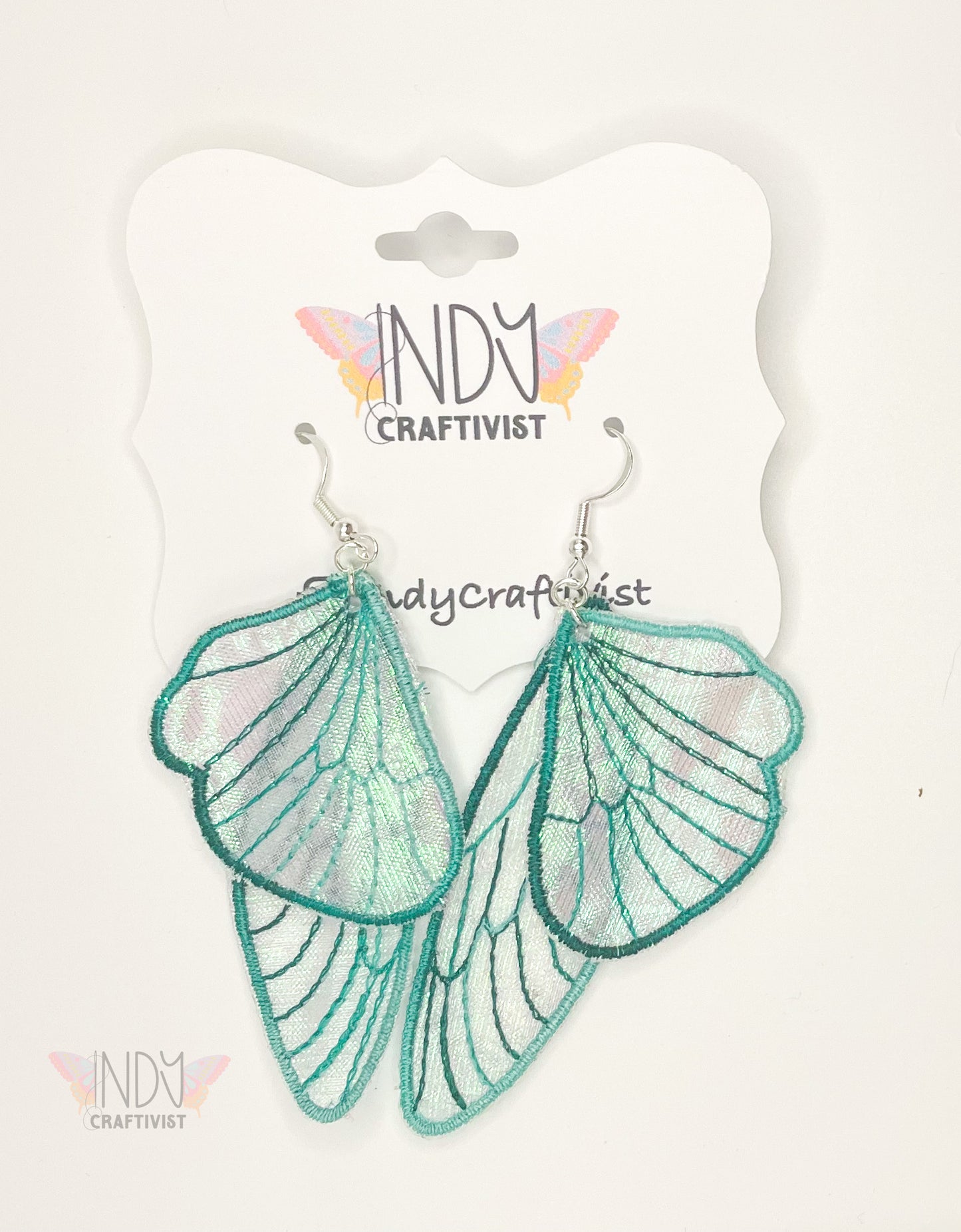 Sheer Butterfly Earrings