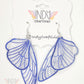 Sheer Butterfly Earrings