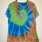 Lime Swirl XL Tie Dye T-shirt