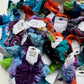 Hand Dyed Tie Dye Scrunchie