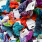 Hand Dyed Tie Dye Scrunchie