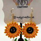 Sunflower Earrings
