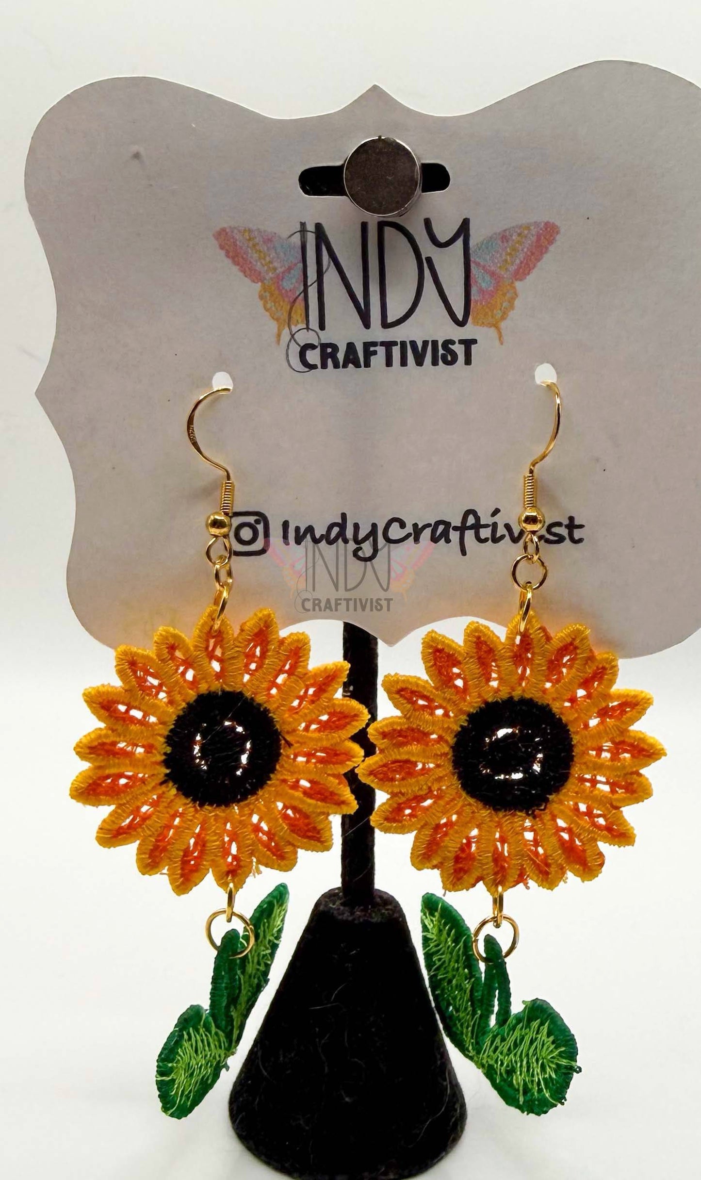 Sunflower Earrings