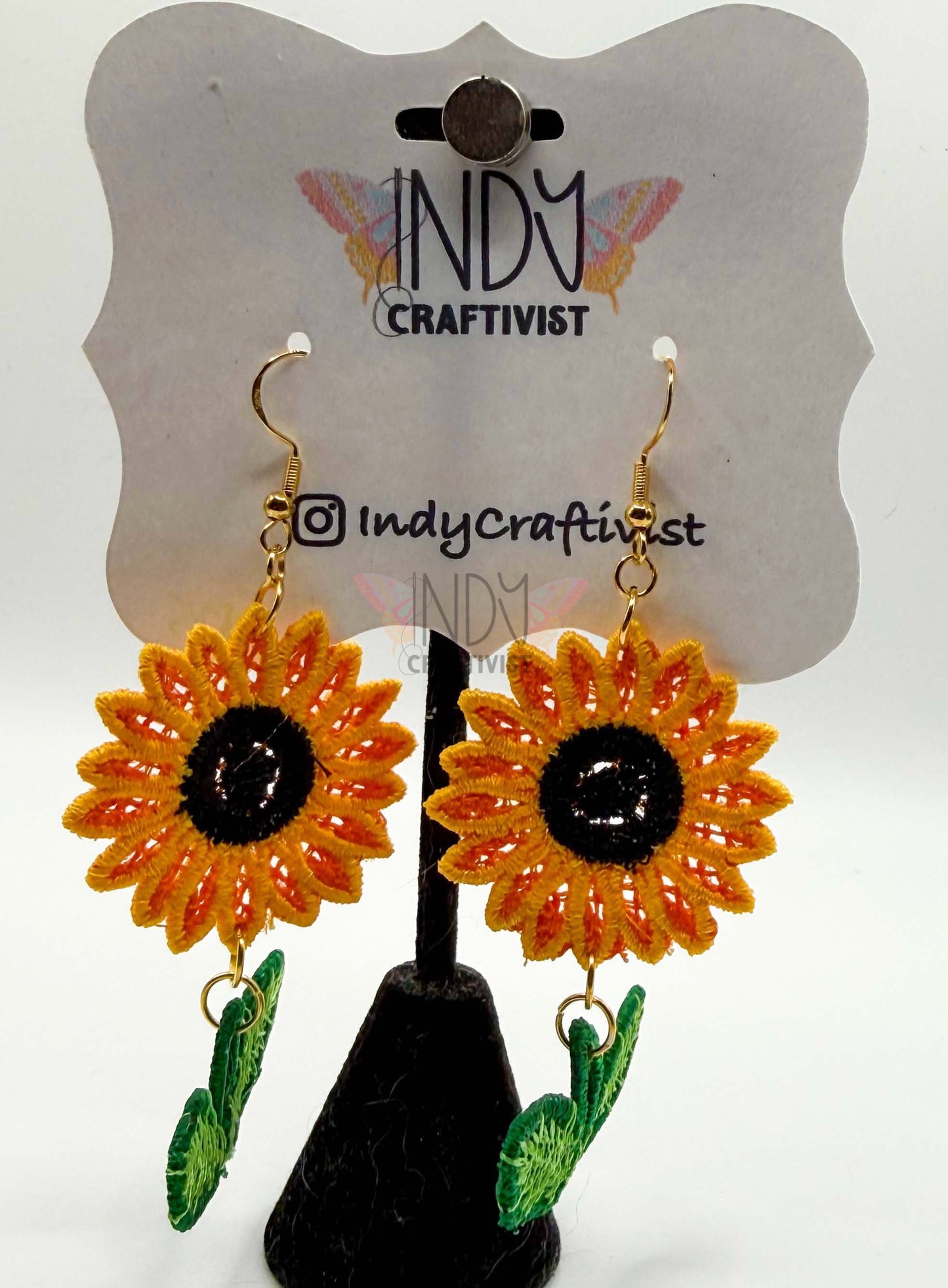 Sunflower Earrings