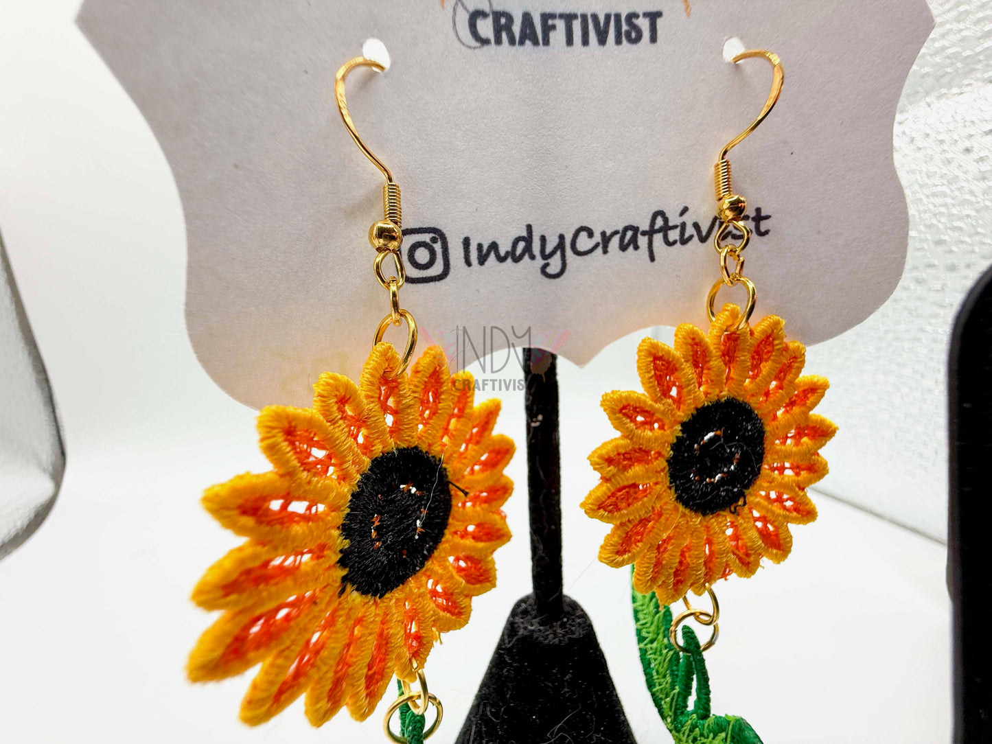 Sunflower Earrings