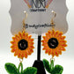 Sunflower Earrings
