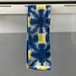 Navy & Yellow Shibori Like Tie Dyed Tea Towels