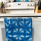 Blue Shibori Like Tie Dyed Tea Towels