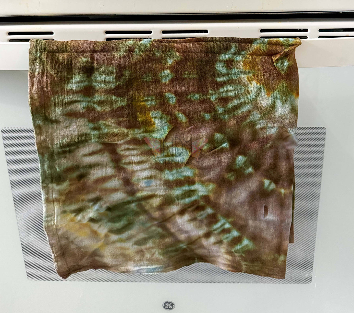 Ice Dyed Tea Towels