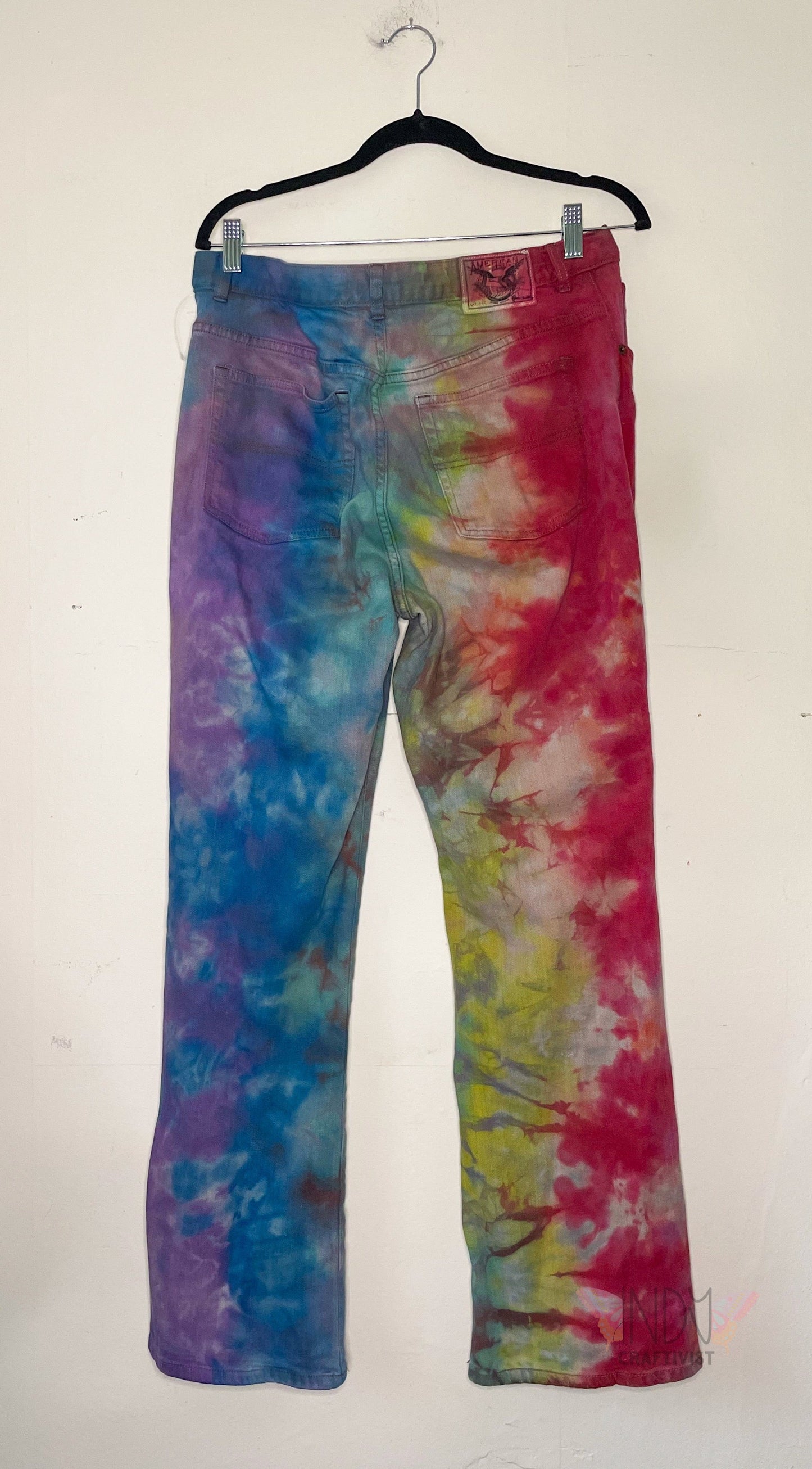 Size 12 Tie Dyed Bootcut Pants