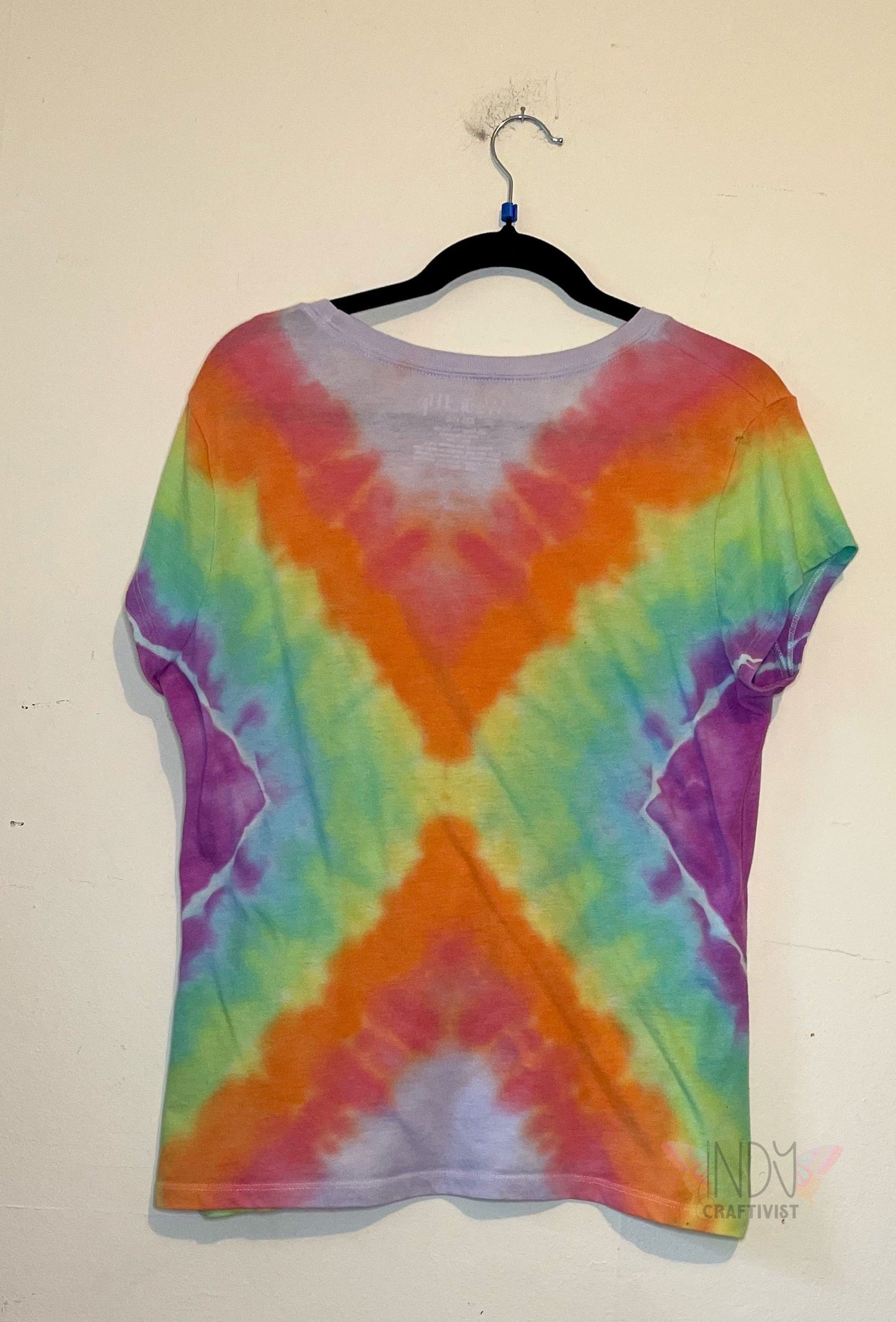 Medium Upcycled Ice Dyed  T-shirt