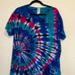 Jewel Tone Swirl 2XL Tie Dye T-shirt
