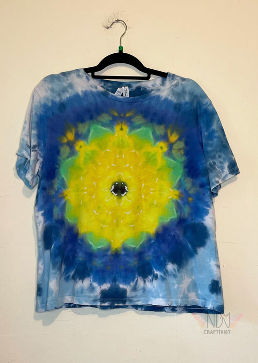 Sunflower Tie Dye Shirt
