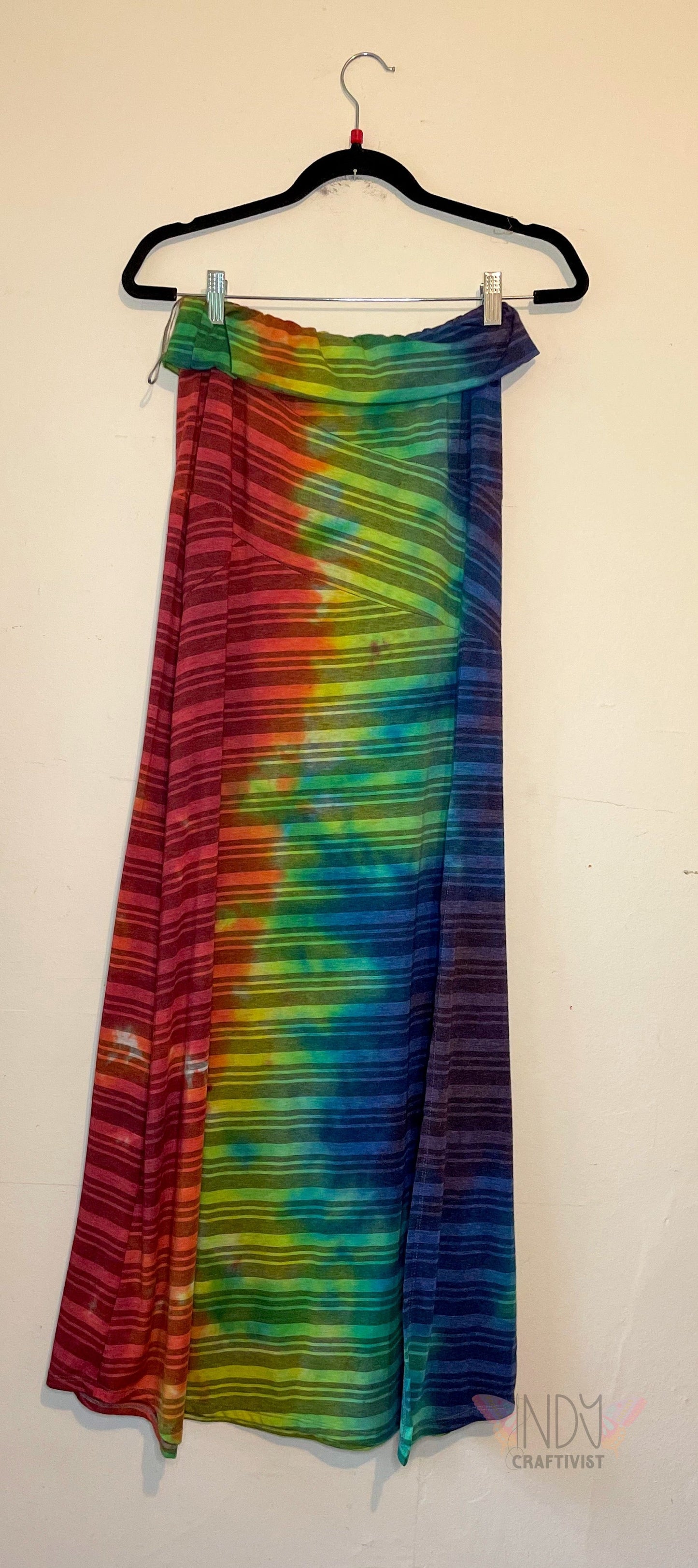Large Tie Dye Maxi Skirt