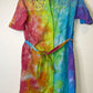 Small Upcycled Tie Dyed Dress