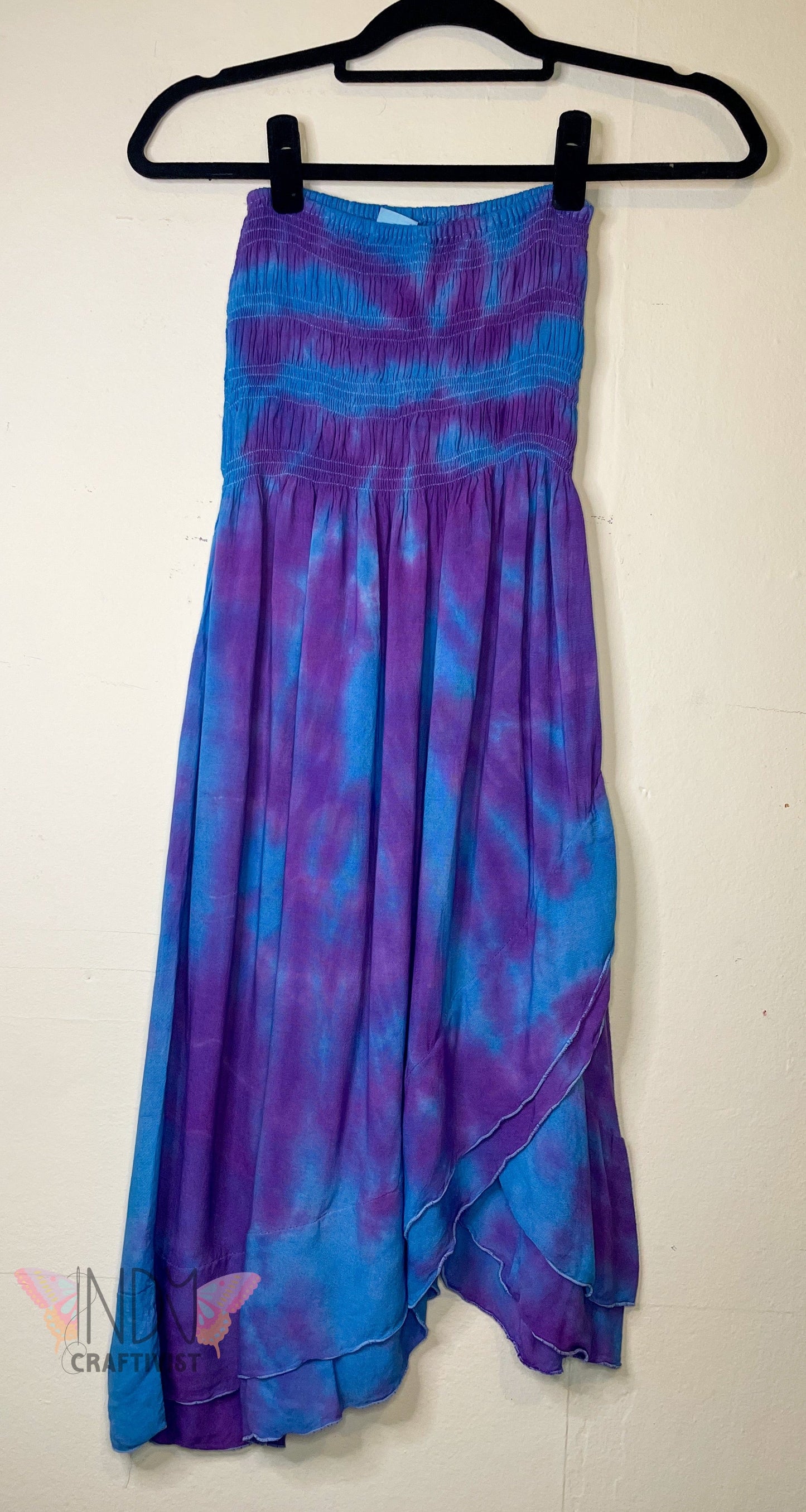 Adult Small Tie Dye Convertible Dress or Skirt