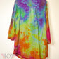 Large Upcycled Tie Dyed Dress