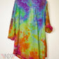 Large Upcycled Tie Dyed Dress