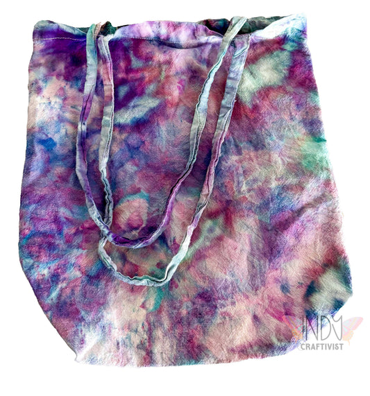 Ice Dyed Scrunch Tote