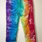 Mossimo Supply Co Size 7  Rainbow Upcycled Tie Dye Jeans