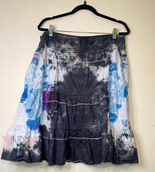 Upcycled Sonoma Extra Large Tie Dyed Skirt