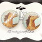 Horse Bottle Cap Cuff Links