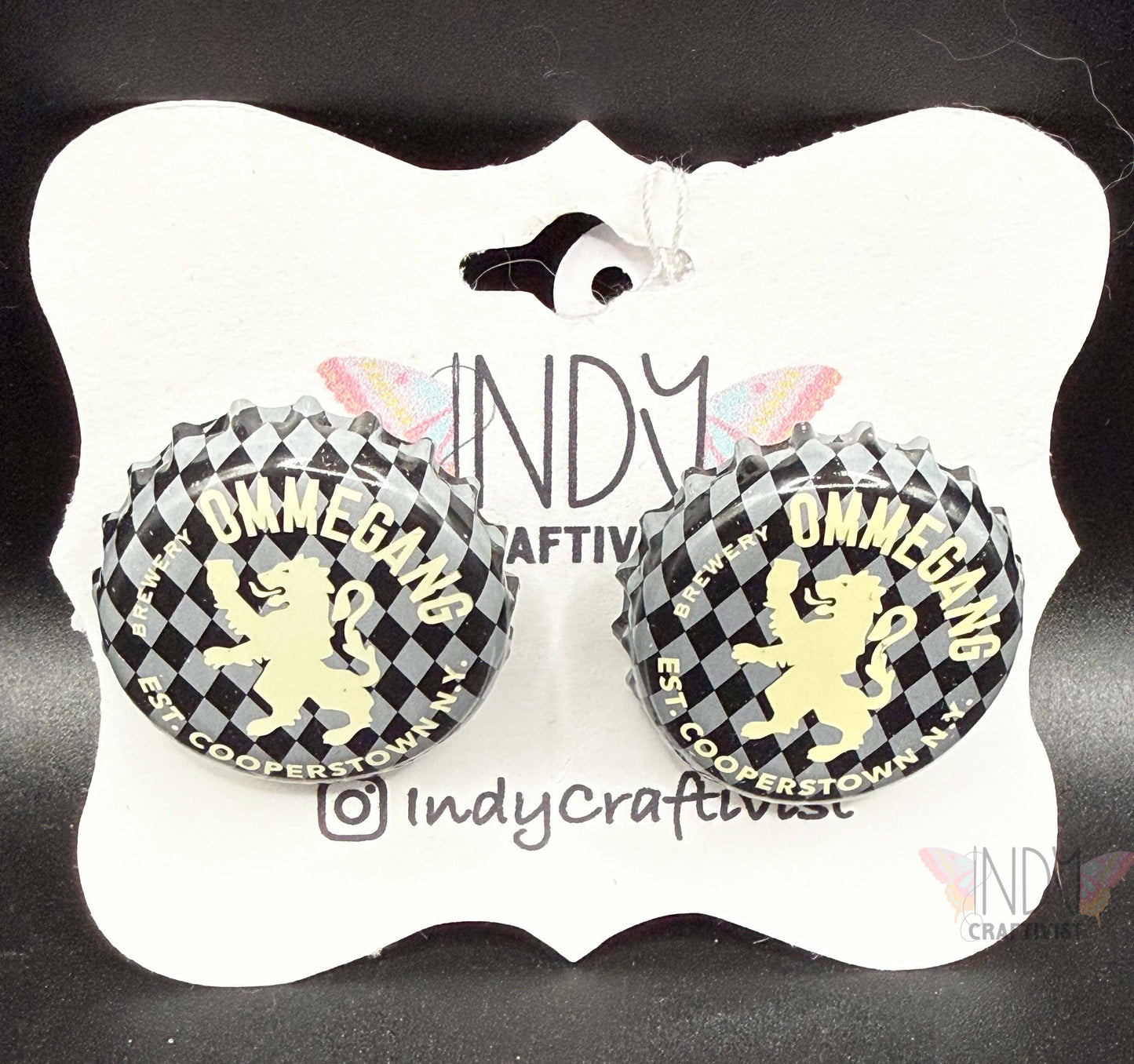 Ommegang Bottle Cap Cuff Links