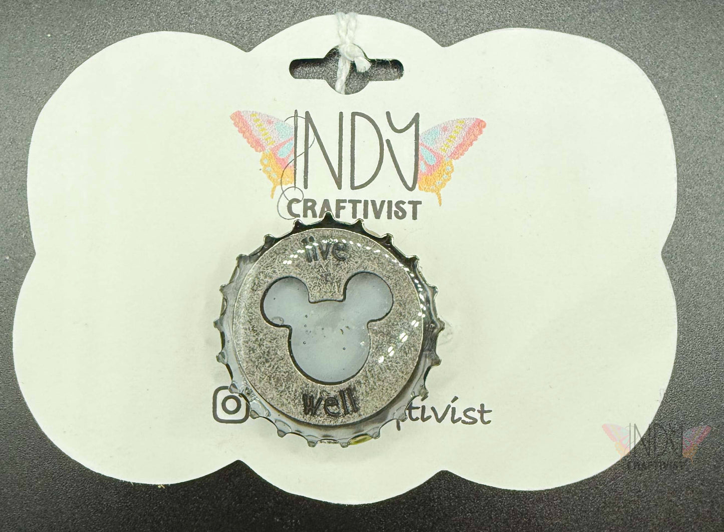 Upcycled Bottle Cap Magnets