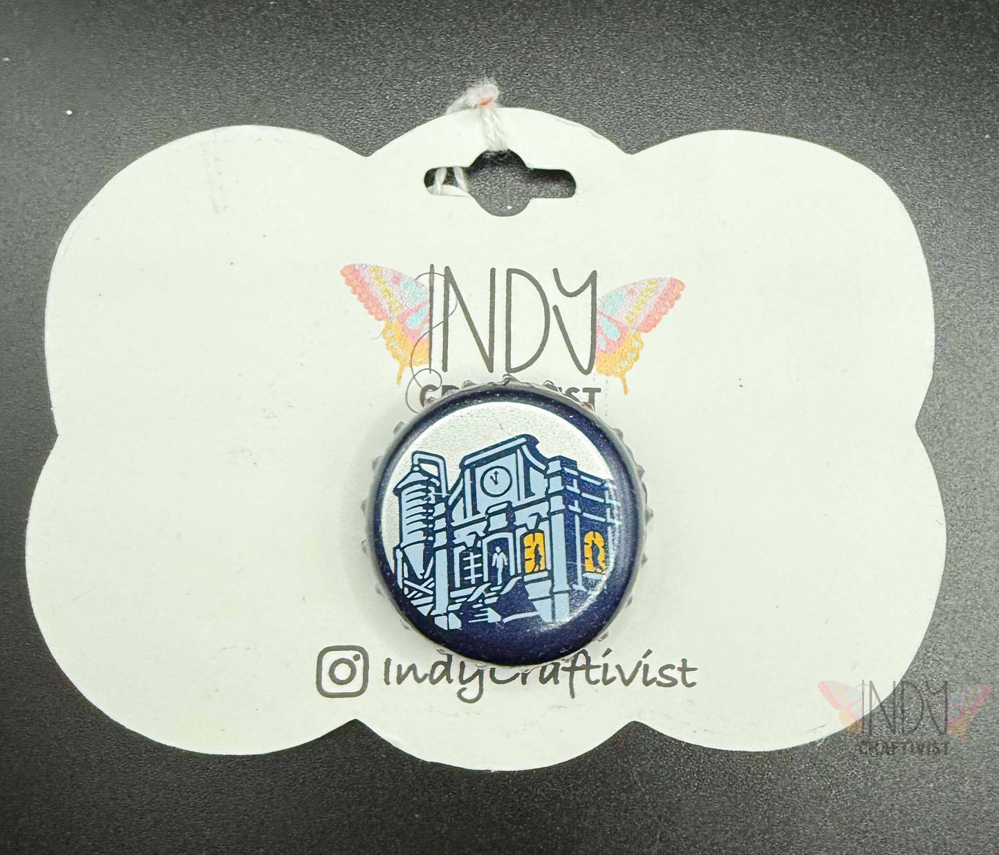 Upcycled Bottle Cap Magnets