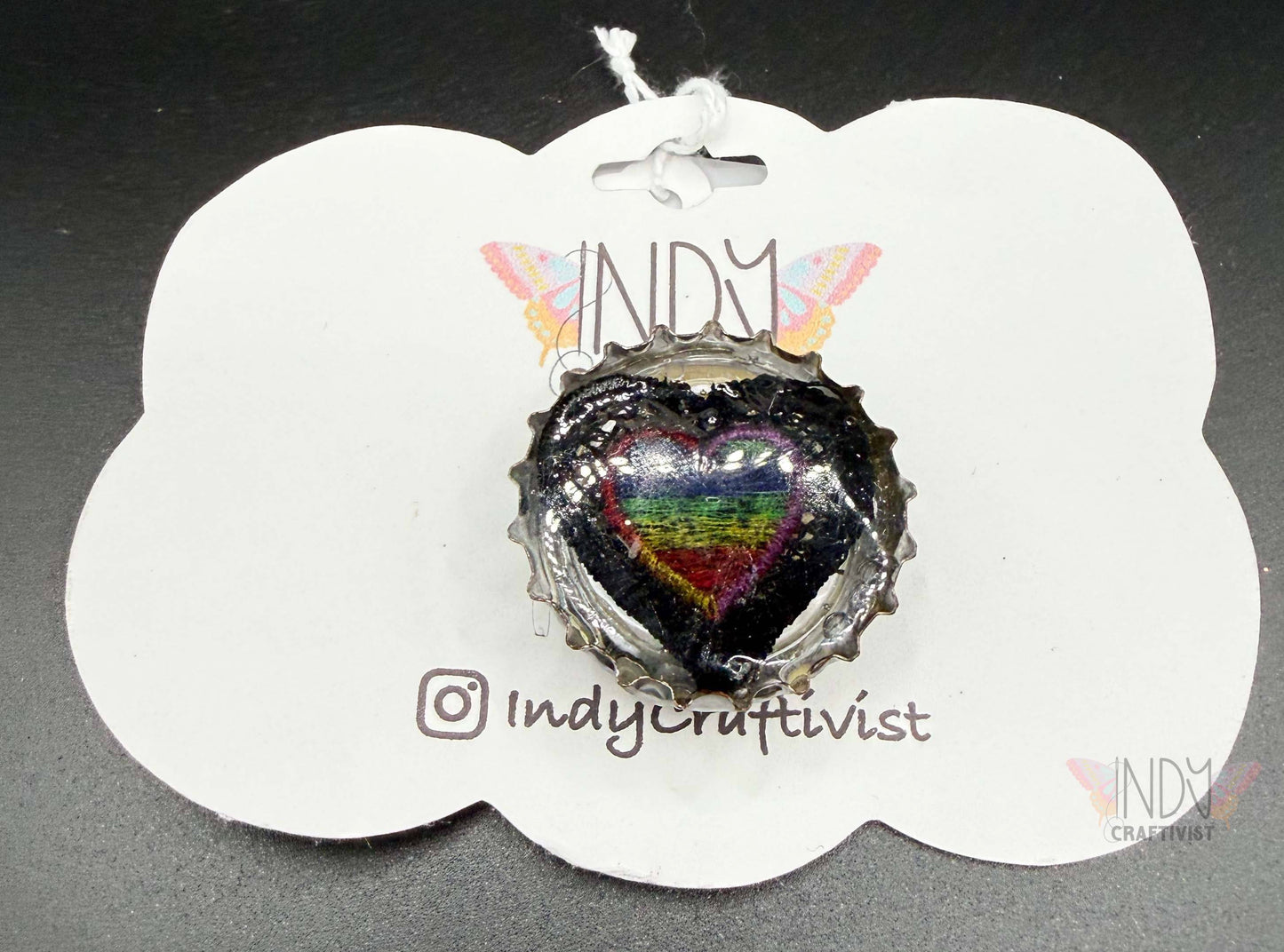 Upcycled Bottle Cap Magnets