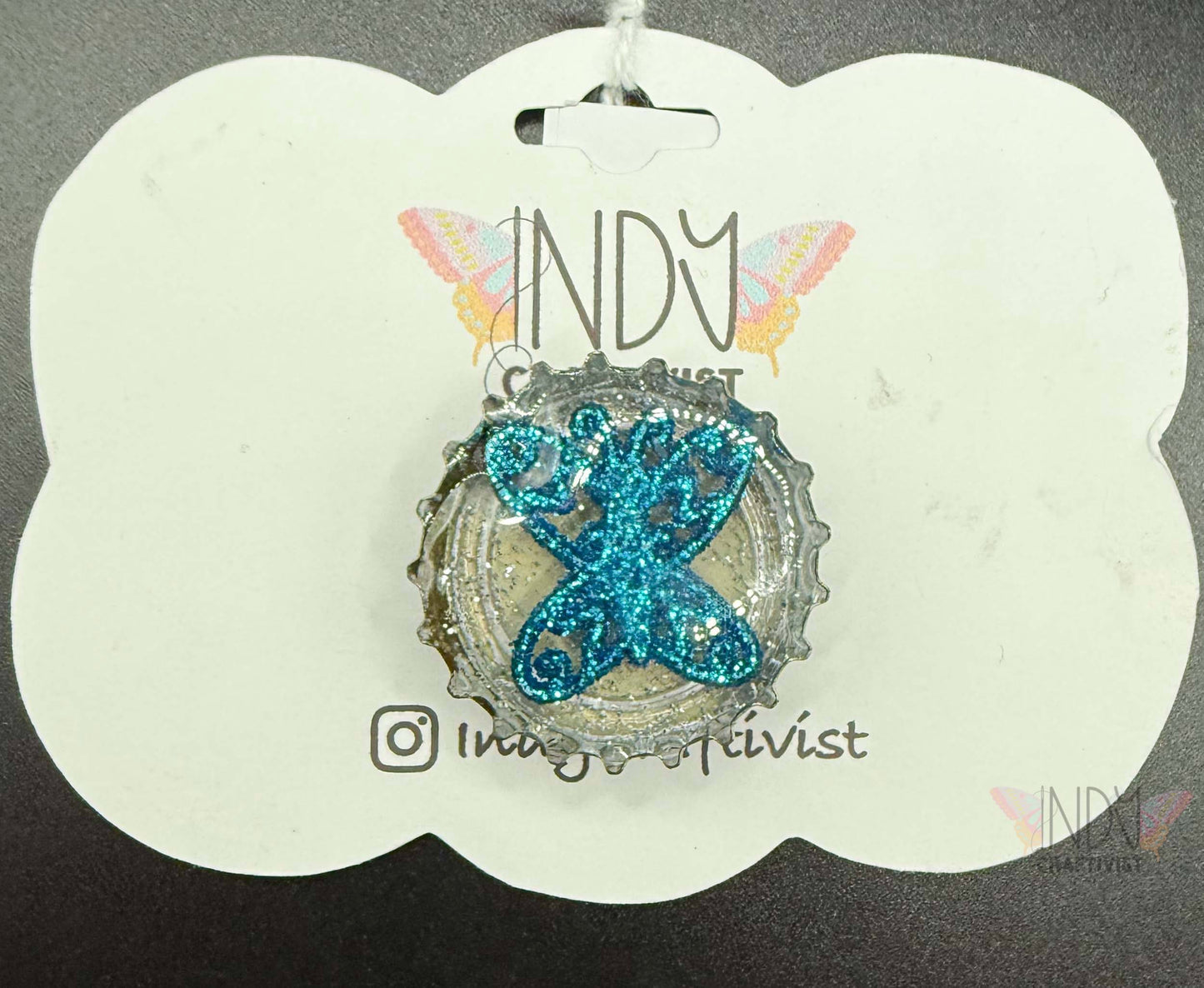 Upcycled Bottle Cap Magnets