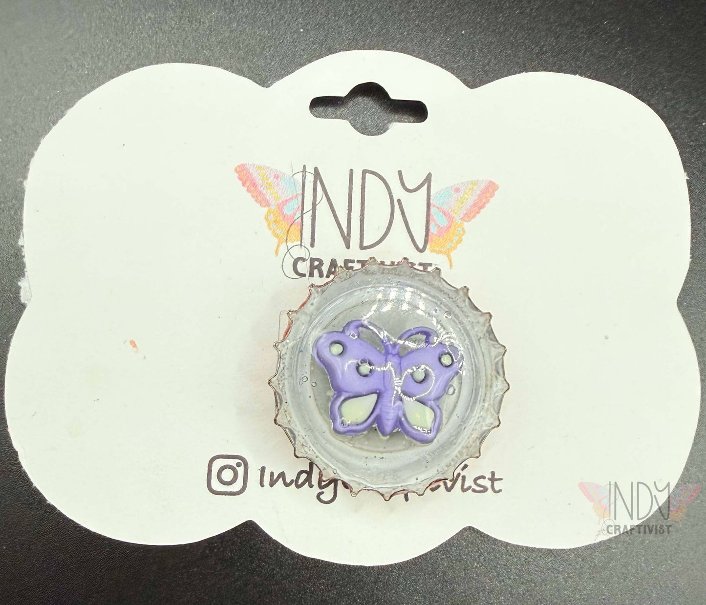 Upcycled Bottle Cap Magnets