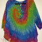 Upcycled Tie Dyed Blouse
