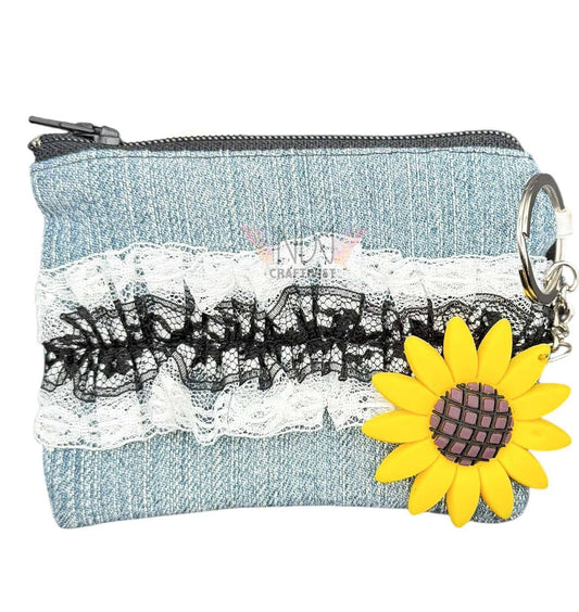 Upcycled Denim Coin Purse