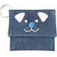 Upcycled Denim Animal Coin Purse