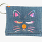 Upcycled Denim Animal Coin Purse