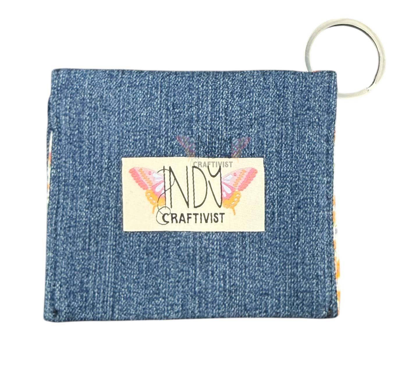 Upcycled Denim Animal Coin Purse