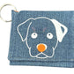 Upcycled Denim Animal Coin Purse