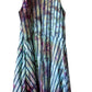 Adult Extra Large Halter Style Upcycled Tie Dye Dress
