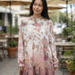 Adult Large Sweatshirt Upcycled Tie Dye Dress With Pockets