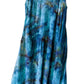 Adult Large Tank Top Upcycled Tie Dye Dress