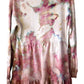 Adult Large Sweatshirt Upcycled Tie Dye Dress With Pockets