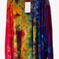 Adult Large Long Sleeve Upcycled Tie Dyed cardigan