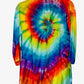 Large Upcycled Tie Dye shirt
